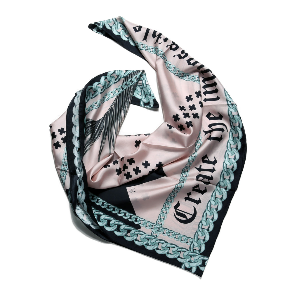 NUDE MALBIU CROSS SCARF