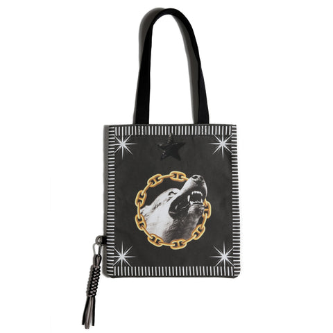 MARBLE ORCHID TOTE