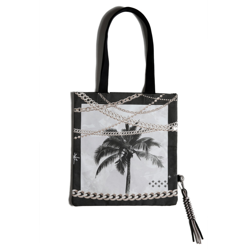 PALMCHAIN COTTON TOTE